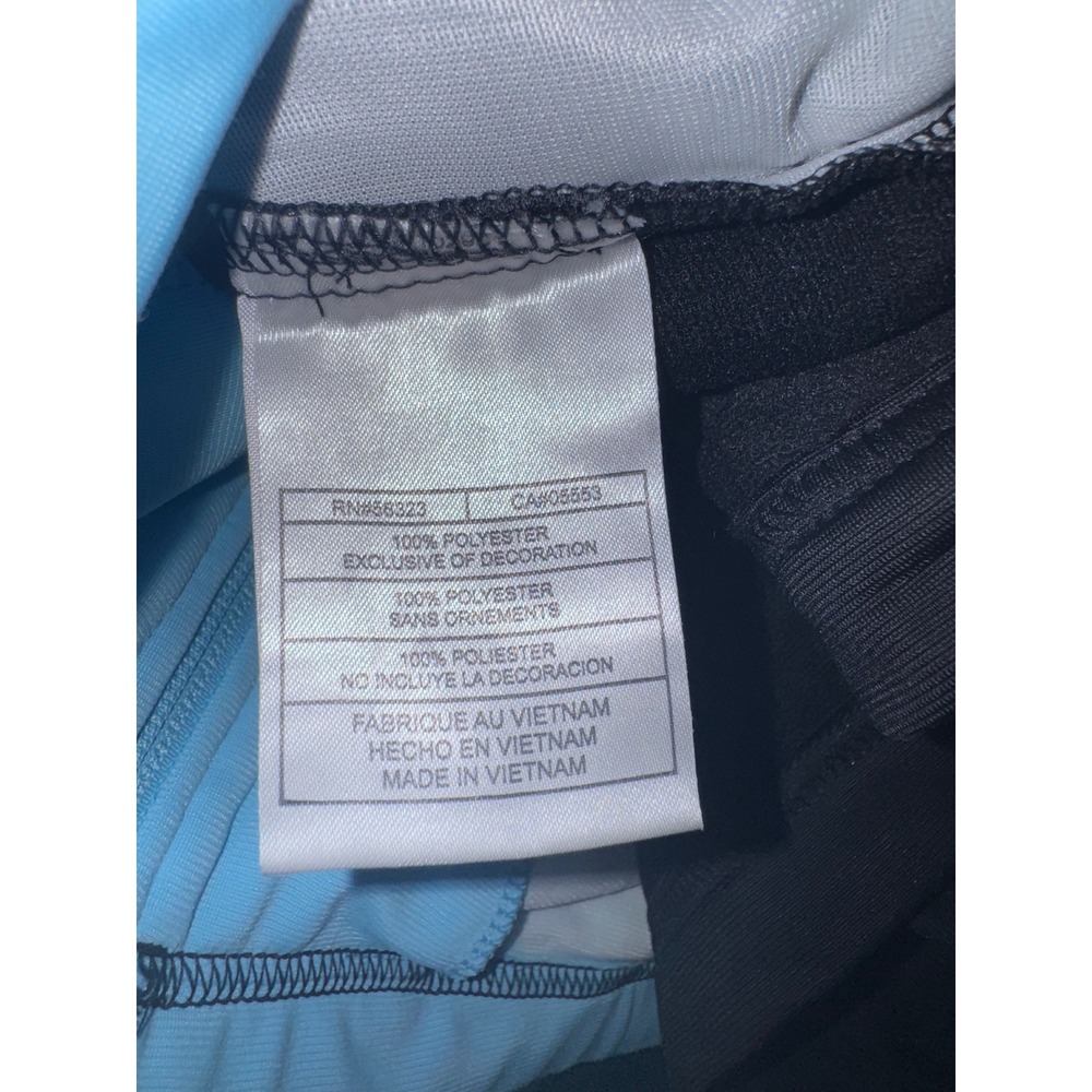 NWOT Vintage Nike Womens Track Jacket Blue Black White Full Zip Size M - Picture 5 of 5